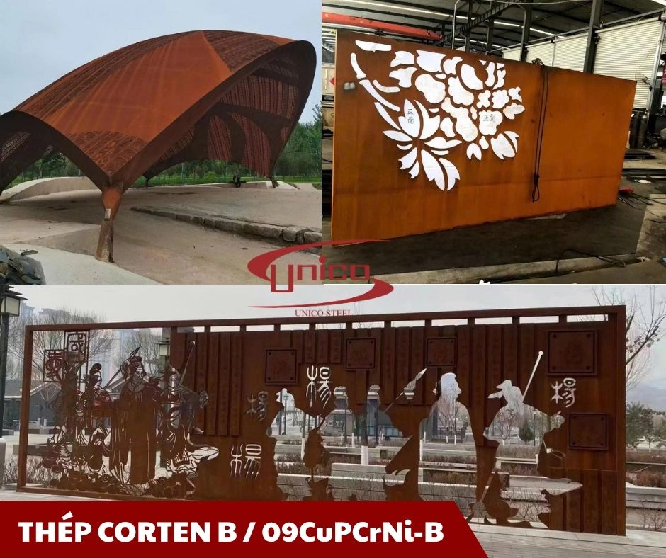 Thép Corten B - Unico Steel